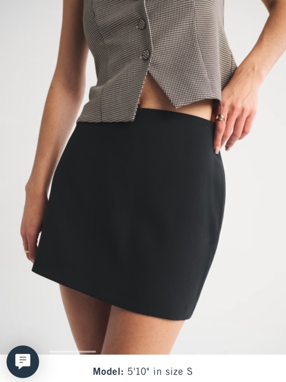 Abercrombie & Fitch Scarlett Mini Skort
